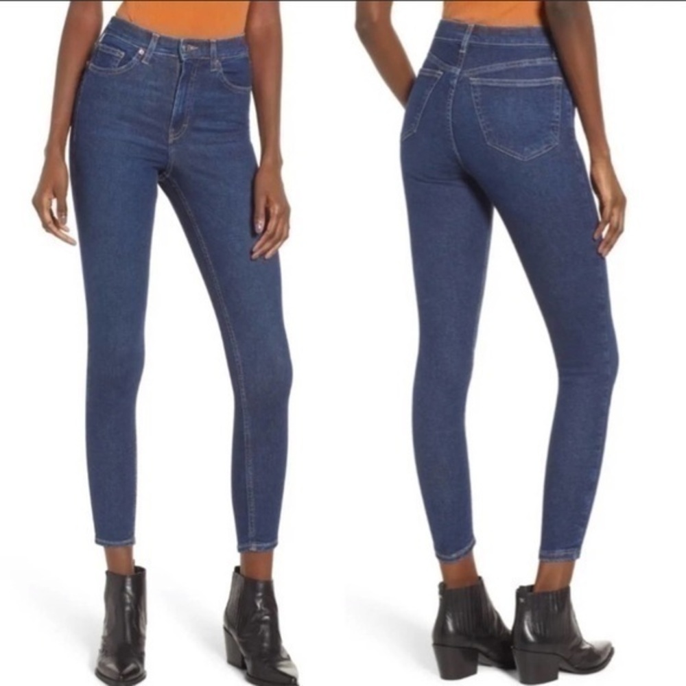 Topshop Jamie Super Skinny Stretch Jeans